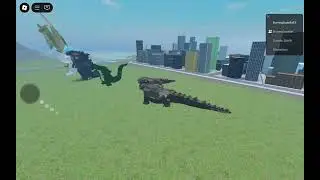 Kaiju blocky with @EvolvedGodzillaGoji2024
