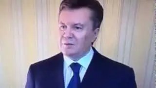 Янукович   Я ещё не напился крови народа !!! 22 02 2014