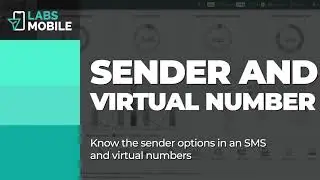Senders and virtual numbers | LabsMobile