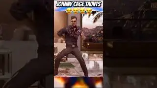 Johnny Cage All Taunts MK1 Mortal Kombat 1 Beta