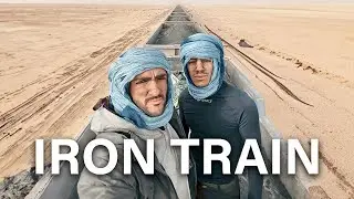 CLANDESTINE TRIP ON THE IRON TRAIN IN MAURITANIA 🇲🇷
