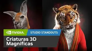 Criaturas 3D de tirar o fôlego | Uma Exposição de Arte da Comunidade - Destaques do Studio NVIDIA