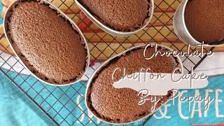 Chocolate Chiffon[Pepay]#chiffon #chocolatechiffon #asmr #homemade