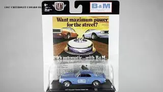 M2 Machines 2022 Auto Drivers 1967 Chevrolet Camaro SS/RS 396