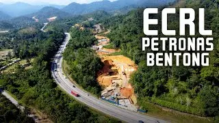 ECRL Lebuhraya KL Karak (Petronas Bentong) | ECRL East Coast Rail Link / Laluan Rel Pantai Timur