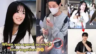 Hyeyoon never leaves an airport empty handed😂 Wooseok and isanim combo is never not funny😭😭