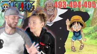 LUFFY'S BACKSTORY! | One Piece Ep 493/494/495 Reaction & Discussion 👒