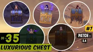 5 Luxurious Chest in Sumeru PART #7 || Genshin Impact 3.4 | All Hidden Luxurious Chest in Sumeru