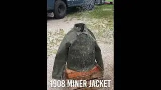 NEW: 1908 Miner Jacket waxed oliv