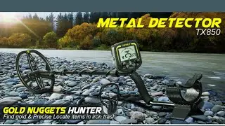 TX 850 Metal detector Gold nuggets hunter