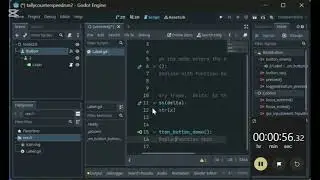 I speedran a tally counter - Godot