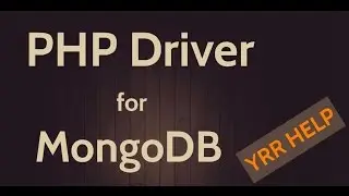 PHP Driver Setup for MongoDB