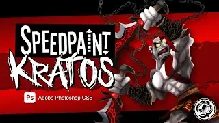Kratos -  (SPEED PAINT) Photoshop CS5 - Video 2022