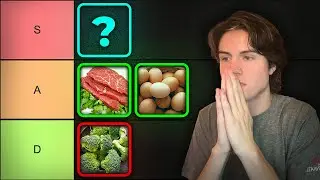 The ULTIMATE 2025 Food Tier List