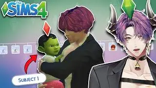 The First SUBJECT is Born | 100 baby challenge | Sims 4 | Ep.3
