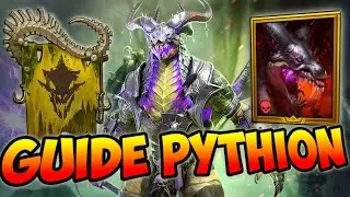 COMPLETE GUIDE On PYTHION - Raid: Shadow Legends - Masteries, Skills, Equipment & Stuff
