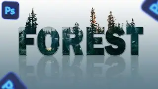 text effect in photoshop | How to create typography effect in photoshop