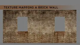 Texture Mapping a Brick Wall Updated | 3ds Max