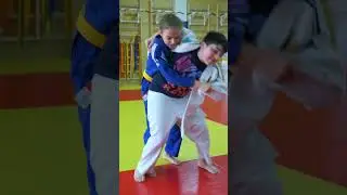 Секция дзюдо в Зареченской СОШ. Группа-3 (9-10 лет). Наставники Бурый Алексей и Грибанова Дарья.