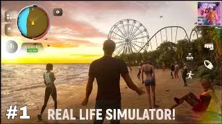 Grand Mobile Rp Life Simulator 😱 | First Gameplay