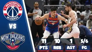 Deni Avdija Full Highlights vs New Orleans Pelicans