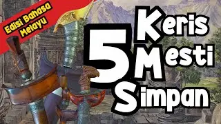 Nak Mula Simpan Keris? Kenali Jenis Keris Bermutu Yang Sesuai Diijadikan Koleksi Anda!