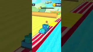 Hill Transporter! Train Crash #shorts #satisfying #satisfyingvideo #Games #gameplay