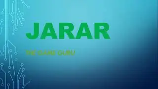 First Video Jarar The Game Guru
