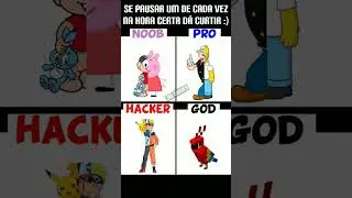 Tente Pausar na hora certa - Desenho Animado