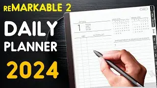 Remarkable 2 Daily Planner 2024 | Best Digital Planner