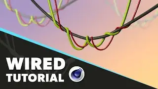 C4D Tutorial - Dynamic Wires