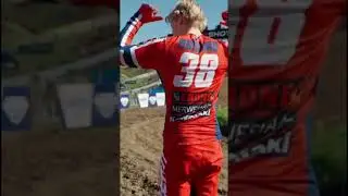 #mxon is go! Kevin Horgmo looking fresh in his national colours, ready to give full gas Viking style