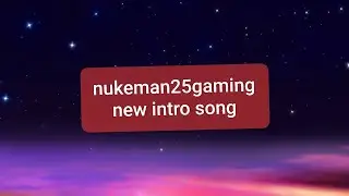 my new intro song