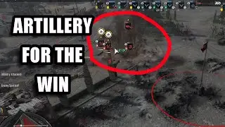 COMPANY OF HEROES 3   3V3 ARTI the ENEMIES back to HELL (no commentary)