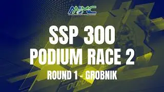 Round 1, Grobnik (08-10 May 2026) - SSP 300, Podium of Race 2
