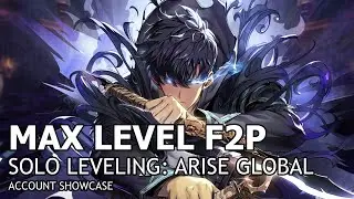 [Solo Leveling:Arise Global F2P] Max Level (77 day) F2P Account Progress Showcase