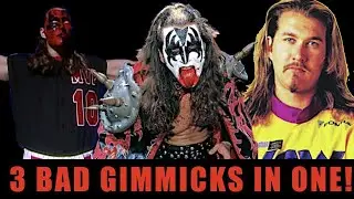 Dale Torborg- 3 bad WCW gimmicks in one video