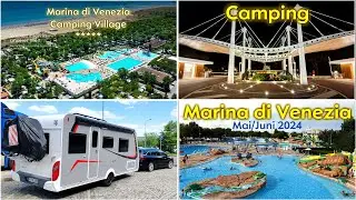 Marina di Venezia 2024⛱️Drone shots🛩️ Sturmflut😯 Traumstrand