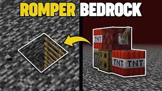 COMO ROMPER Bedrock en Minecraft JAVA 1.20