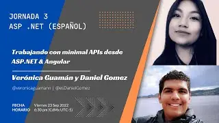 Trabajando con minimal APIs desde ASP.NET & Angular - Jornada 3 | Asp.Net (Español)