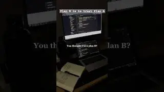 Plan B is to trust plan A 💪