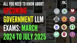 Upcoming LLM Exams: Mar 2024 to July 2025 | CUET LLM PG | CLAT PG | AILET PG | IIT KGP LLM| ILI LLM