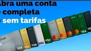 oi pessoal tudo bem com vocês) conta Sicredi aprovado cartão fácil e conta sem tarifa aproveite?