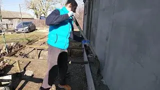 Новая терраса для старого дома. Фундамент и скрежет металла!