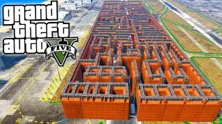 Самый большой в мире лабиринт! GTA 5 Обзо модов #6