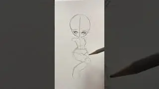 tutorial de pose 💗 #dibujoprincipiantes #dibujaconmigo