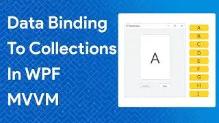 How to Bind Collections to UI in WPF MVVM