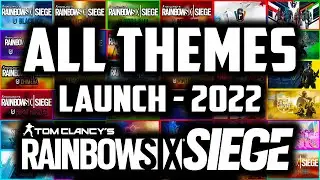 Rainbow Six Siege All Seasonal Themes (Launch - Demon Veil)