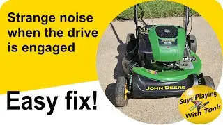 John Deere drive belt replacement