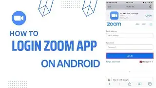 How to Login Zoom App on Android | 2023